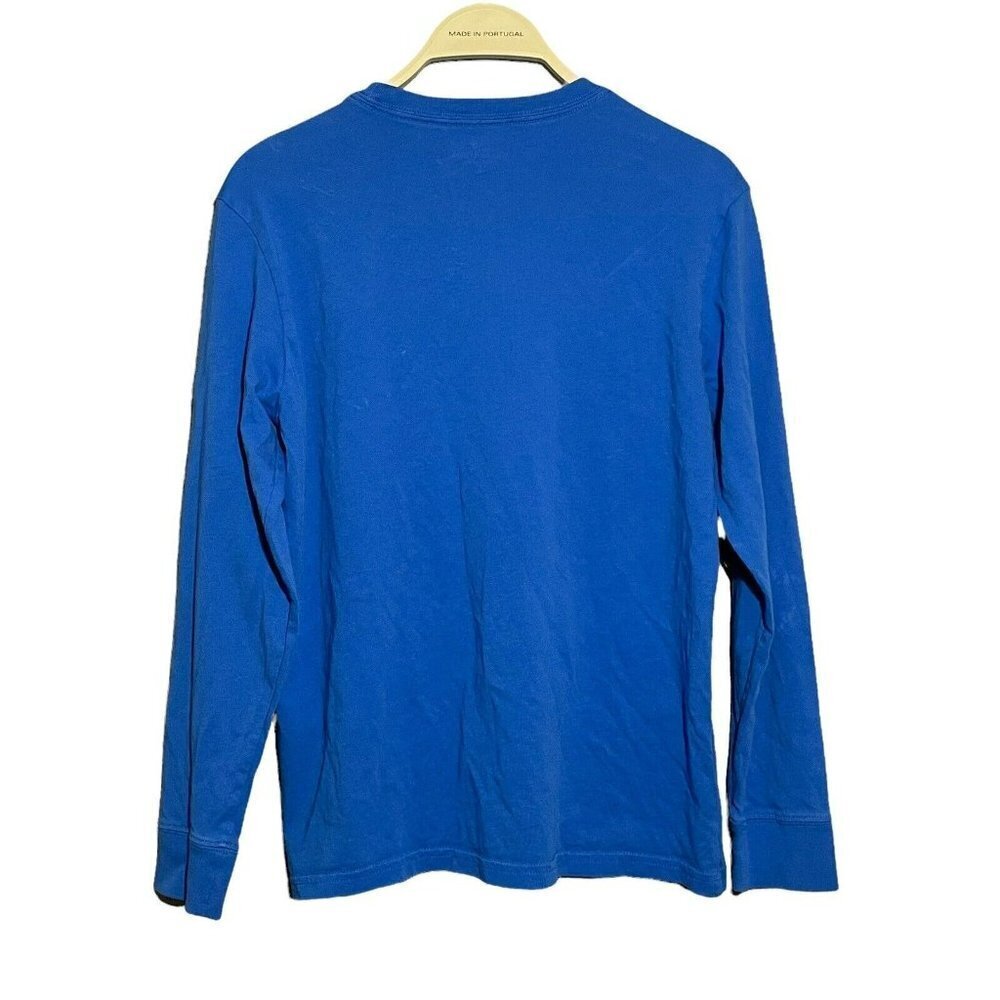 Vineyard Vines Sailing Boat TShirt Kid Boy Girl Size L 16/18 Long Sleeve Blue - Picture 2 of 10